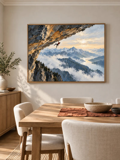 Mountain Sports Wall Art For Living Room Or Home Office Decor