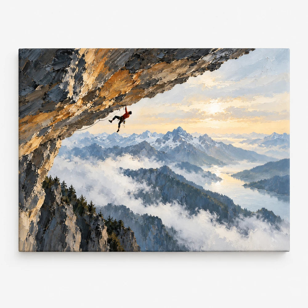 Mountain Sports Wall Art For Living Room Or Home Office Decor
