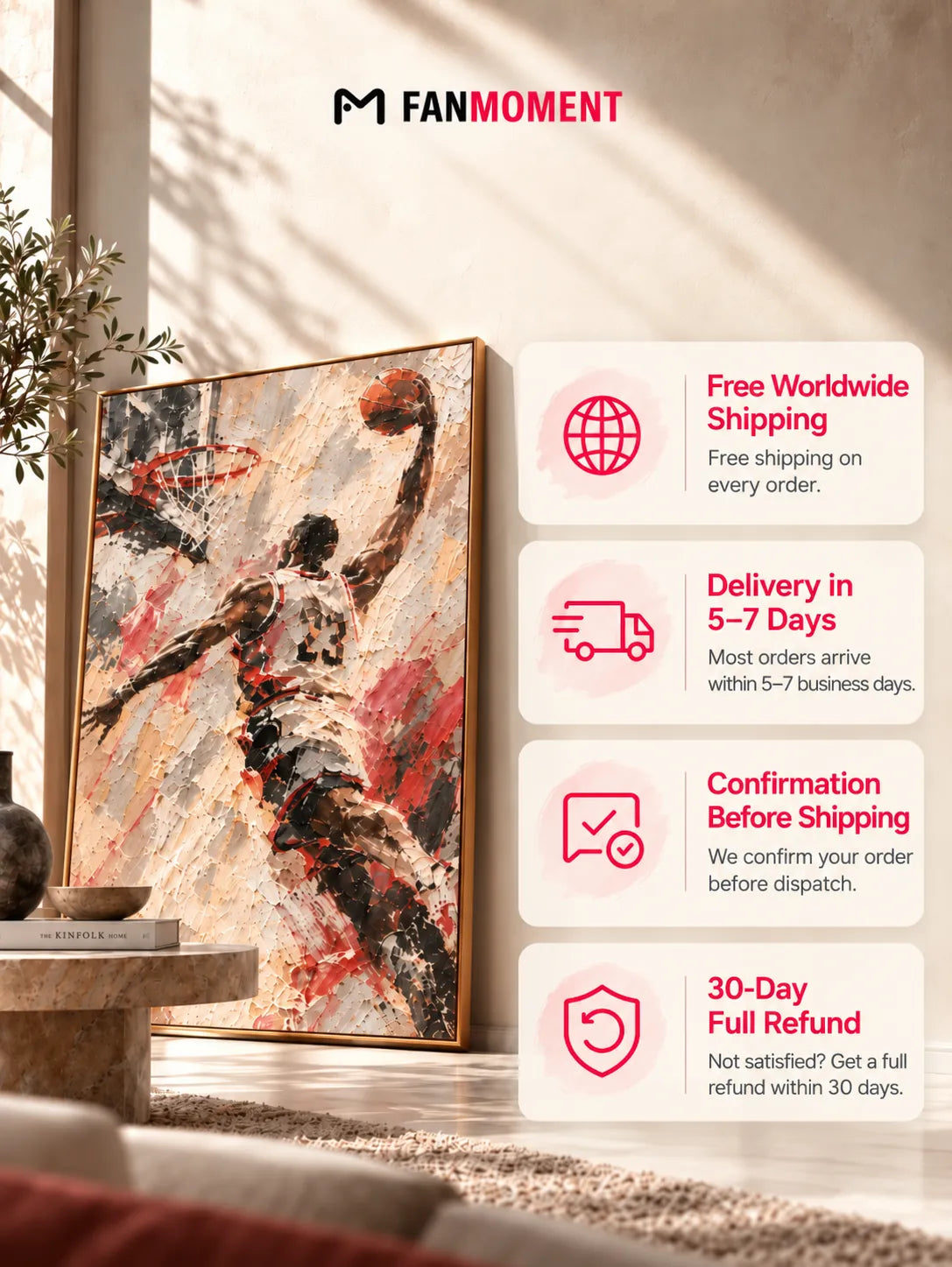 Sculptural Football Player Art Hand-Painted Canvas For Sports Lovers